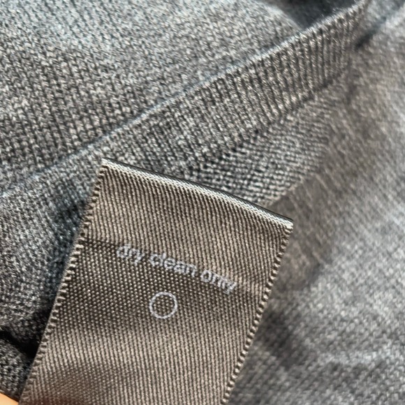 John Varvatos Star USA Lightweight V-Neck Sweater Men L Gray Merino Wool Blend - Picture 14 of 15